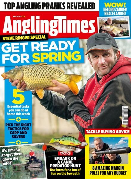 Angling Times – 29 March 2022 Cover