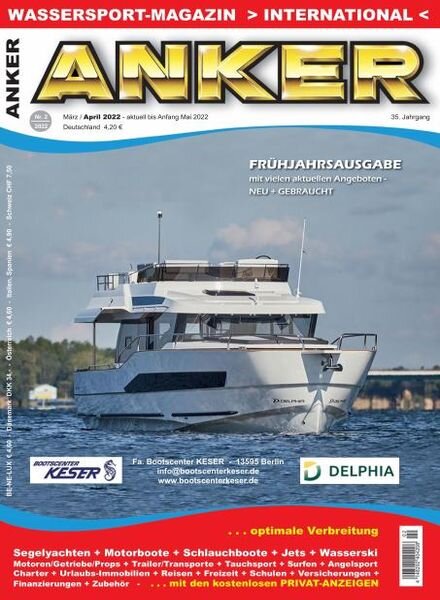 Anker – Marz 2022 Cover