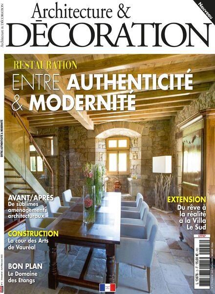 Architecture & Decoration – Avril-Juin 2022 Cover
