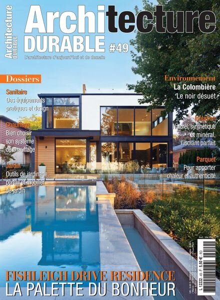 Architecture Durable – Avril-Mai 2022 Cover