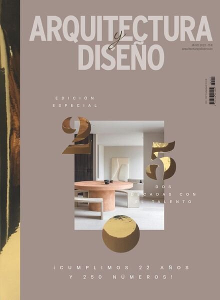 Arquitectura y Diseno – mayo 2022 Cover