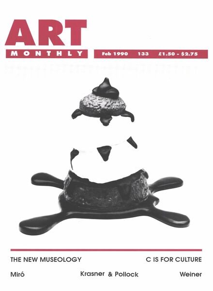 Art Monthly – February 1990 Cover