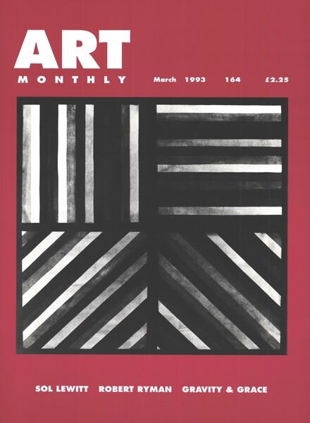 Art Monthly – March 1993 Cover