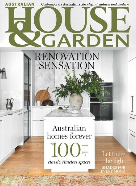 Australian House & Garden – April 2022 Cover
