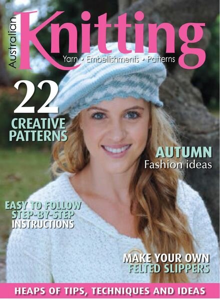 Australian Knitting – April 2022 Cover