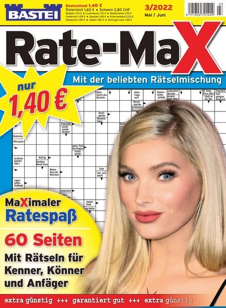 Bastei Rate-Max – April 2022 Cover