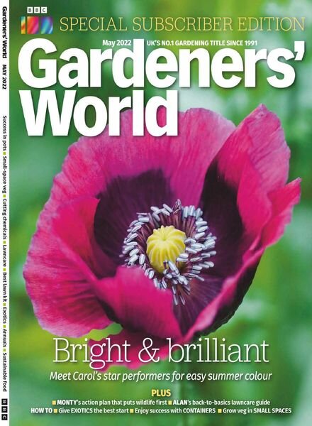 BBC Gardeners’ World – May 2022 Cover