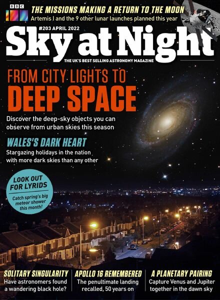 BBC Sky at Night – April 2022 Cover