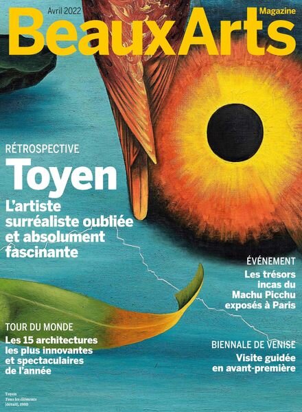 Beaux Arts – Avril 2022 Cover