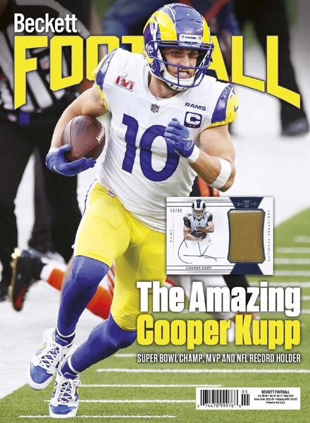Beckett Football – May 2022 Cover