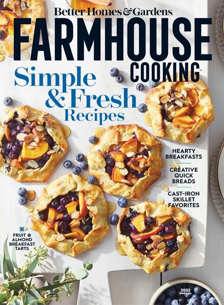 Better Homes & Gardens Farmhouse Cooking – February 2022 Cover