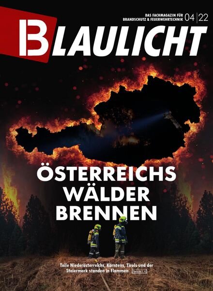 Blaulicht – April 2022 Cover
