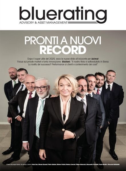Bluerating – Aprile 2021 Cover