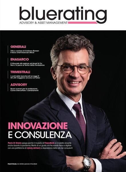 Bluerating – Giugno 2021 Cover