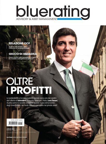 Bluerating – Luglio 2021 Cover