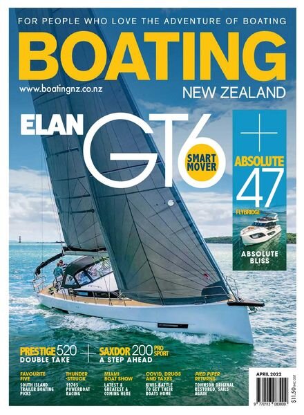 Boating New Zealand – April 2022 Cover