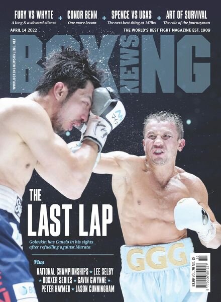 Boxing News – April 14 2022 Cover