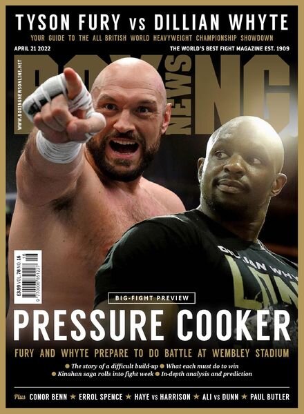 Boxing News – April 21 2022 Cover