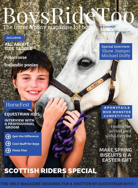 Boys Ride Too – Issue 7 – March 2022 Cover