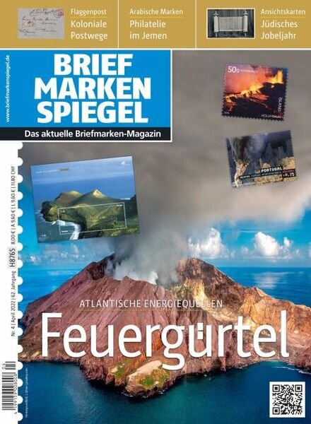 Briefmarken Spiegel – April 2022 Cover