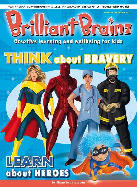 Brilliant Brainz – February 2022 Cover