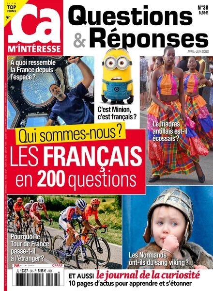 ca M’Interesse Questions & Reponses – Avril-Juin 2022 Cover