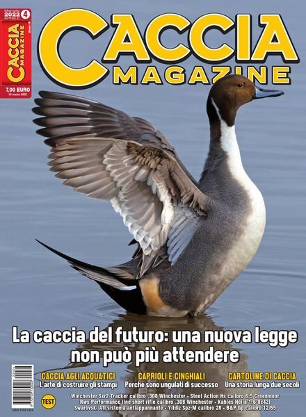 Caccia Magazine – Aprile 2022 Cover
