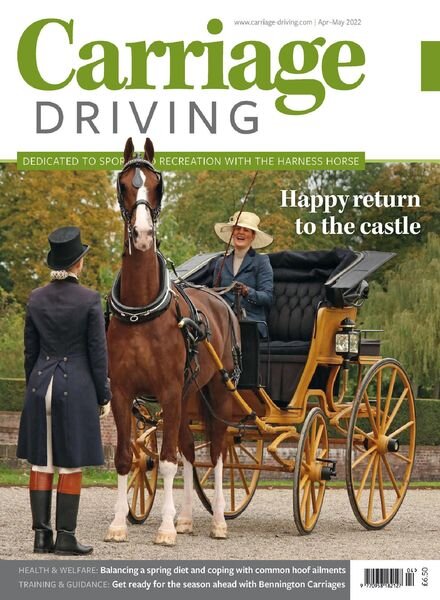 Carriage Driving – April 2022 Cover