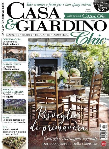 Casa & Giardino Chic – marzo 2022 Cover