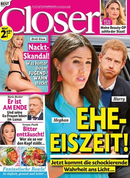 Closer Germany – 20 April 2022 Cover