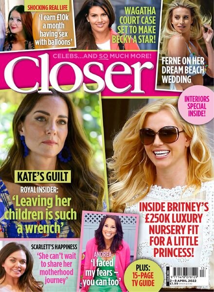 Closer UK – 06 April 2022 Cover