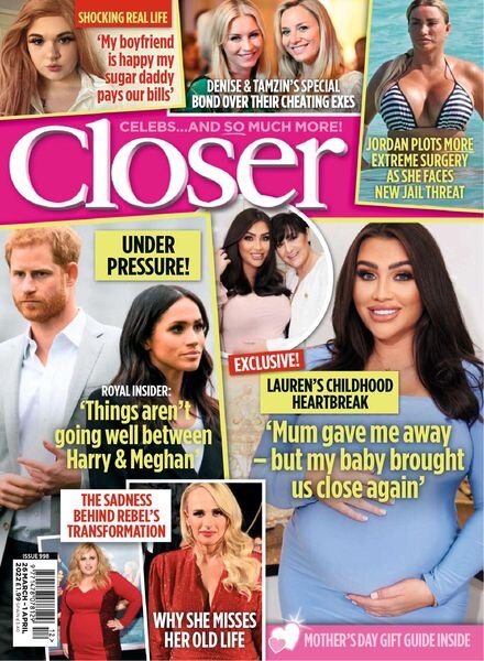 Closer UK – 30 March 2022 Cover
