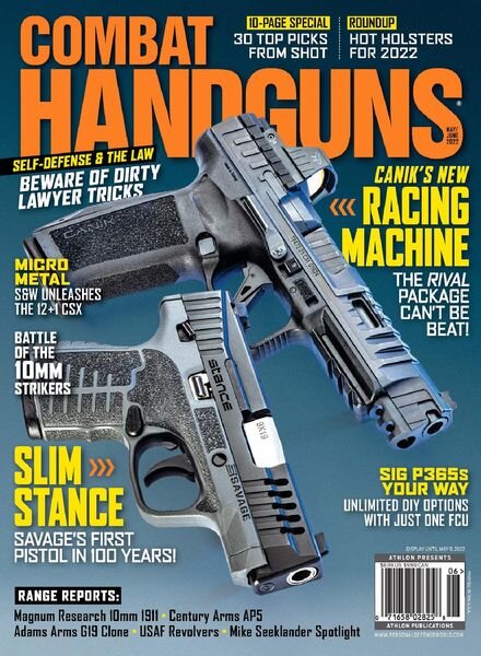Combat Handguns – May 2022 Cover