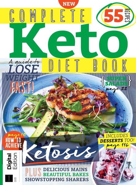Complete Keto Diet Book – 2nd Edition 2022 Cover