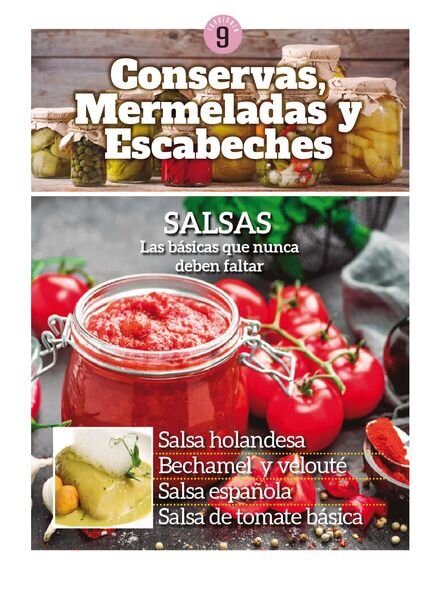 Conservas mermeladas y escabeches – mayo 2022 Cover