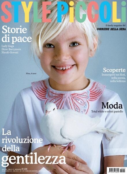 Corriere della Sera Style Piccoli – marzo 2022 Cover