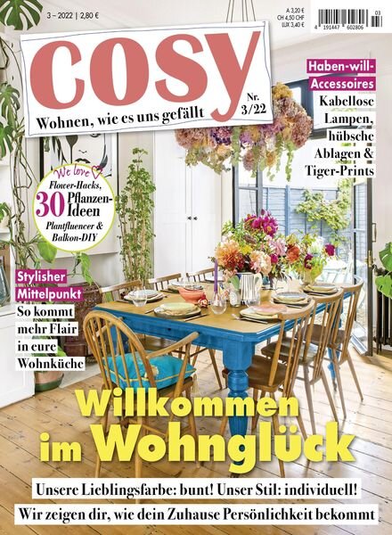 Cosy – Mai 2022 Cover