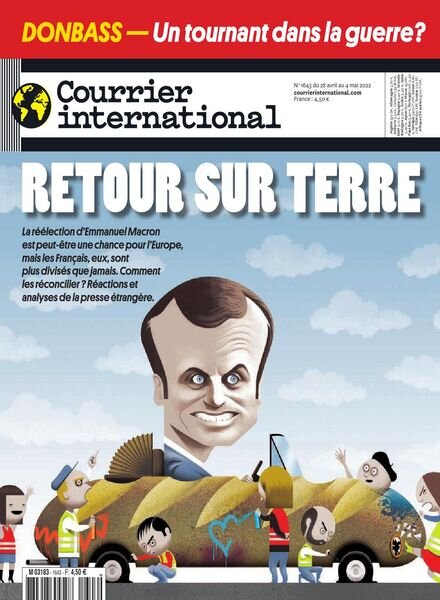 Courrier International – 28 Avril 2022 Cover