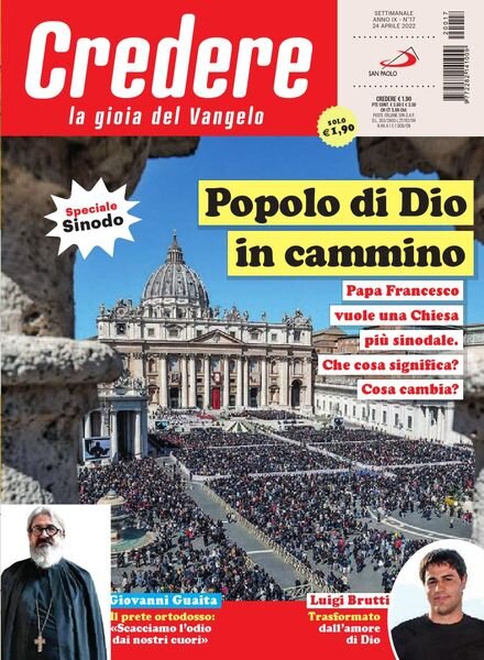 Credere – 24 Aprile 2022 Cover