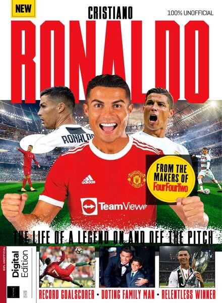 Cristiano Ronaldo Fanbook – 2nd Edition 2022 Cover