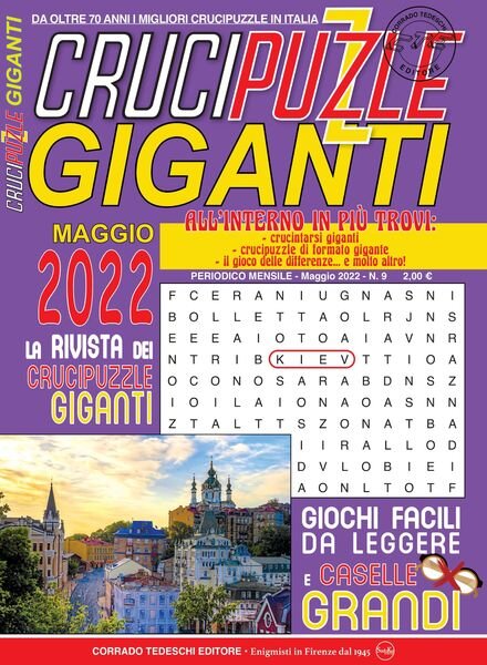 Crucipuzzle Giganti – 15 aprile 2022 Cover