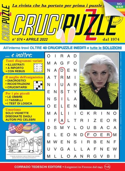 Crucipuzzle – marzo 2022 Cover