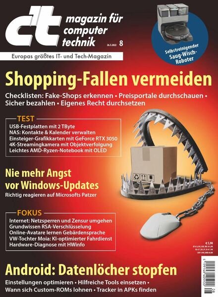 c’t – 26 Marz 2022 Cover