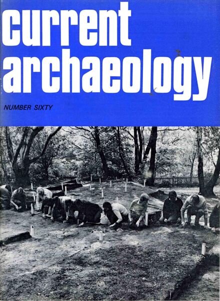 Current Archaeology – Issue 60 Cover