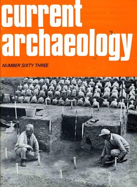 Current Archaeology – Issue 63 Cover