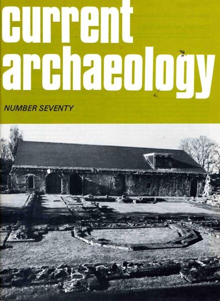 Current Archaeology – Issue 70 Cover