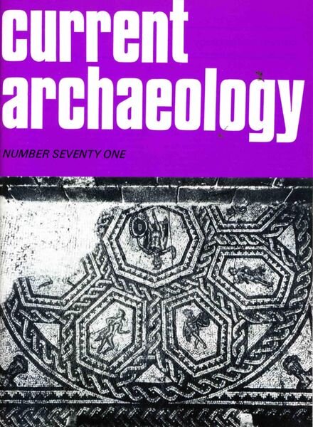 Current Archaeology – Issue 71 Cover