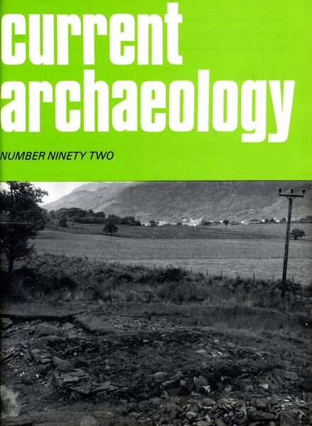 Current Archaeology – Issue 92 Cover