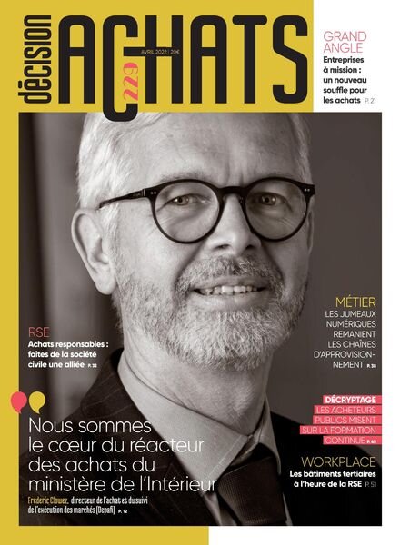 Decision Achats – Avril 2022 Cover