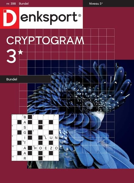 Denksport Cryptogrammen 3 bundel – 14 april 2022 Cover